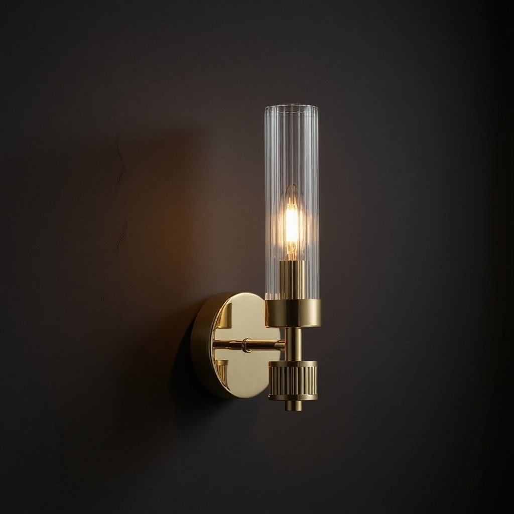 Бра настенный ALEM LIGHT Е14, золотистый