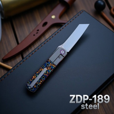 Нож Senbon ZDP-189 Tanto мультиколор