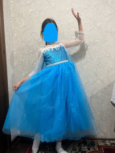 Платье Эльза голубой