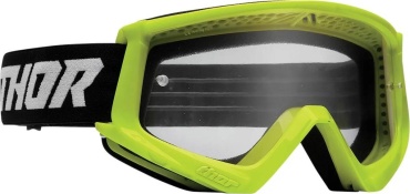 THOR Combat Racer Goggle черный, желтый