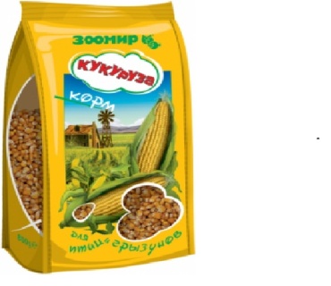 Зоомир 4607072122485 Кукуруза для крупных попугаев 400 г