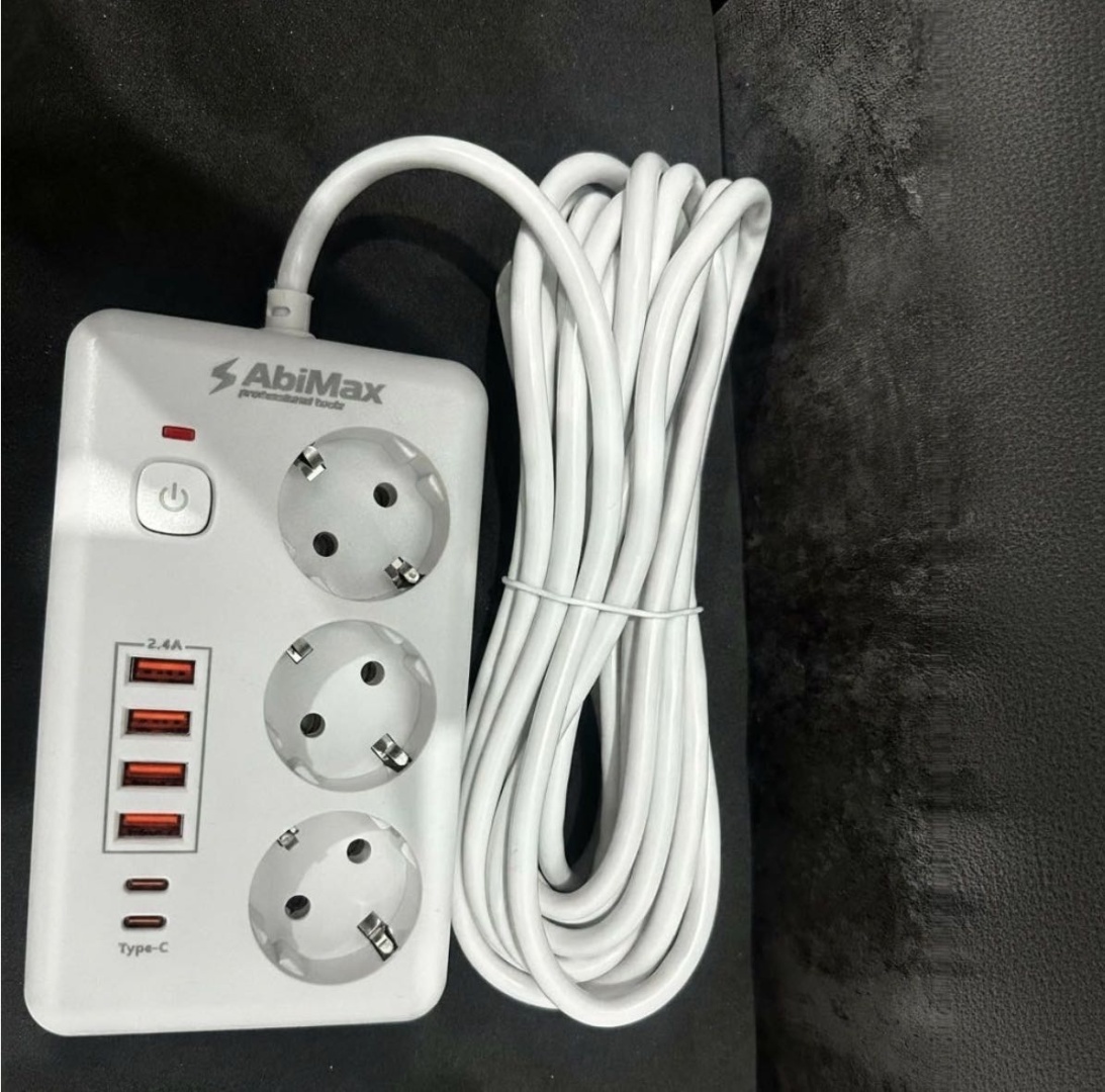Сетевой фильтр AbiMax Ab-0021, 3 м