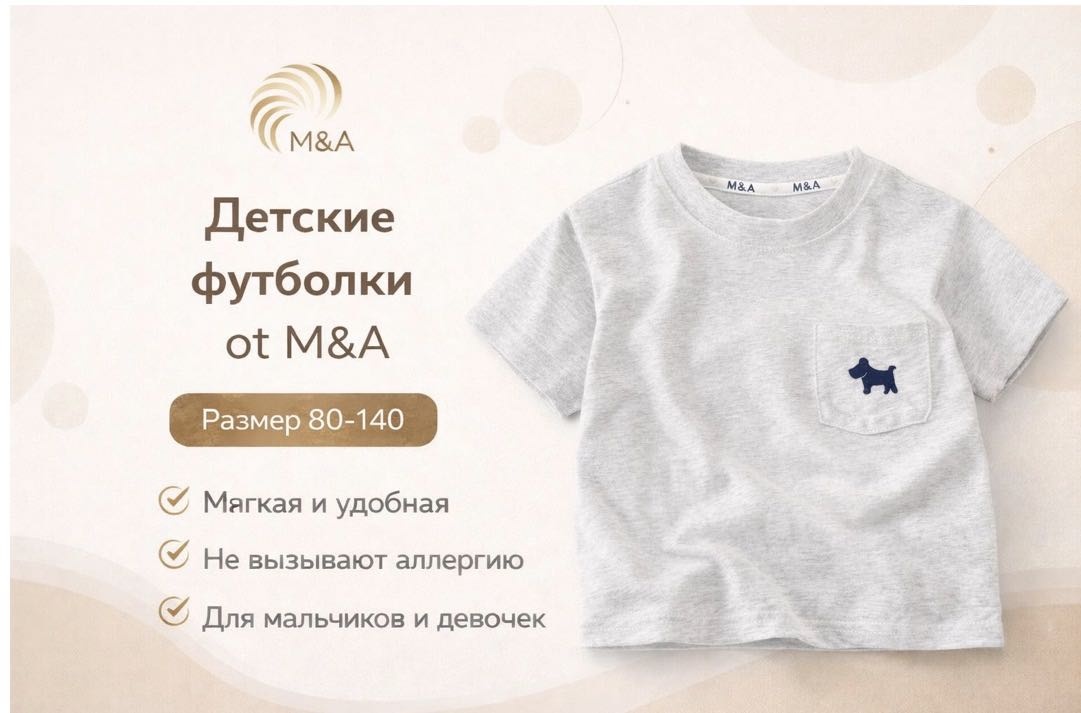 Футболка серый