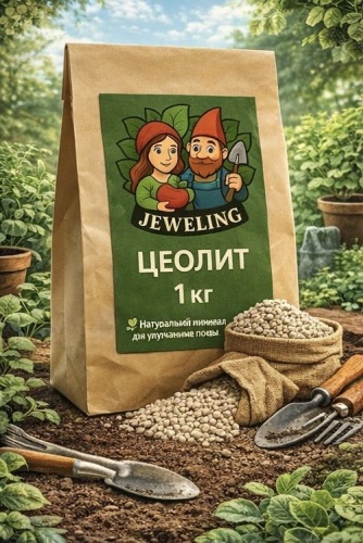 Удобрение Гранулы Цеолит jeweling 1 кг
