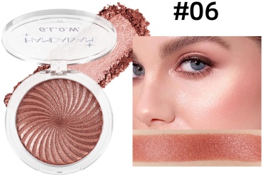 HANDAIYAN Glow highlighter handaiyan хайлайтер #06 – глубокий бронзово-розовый