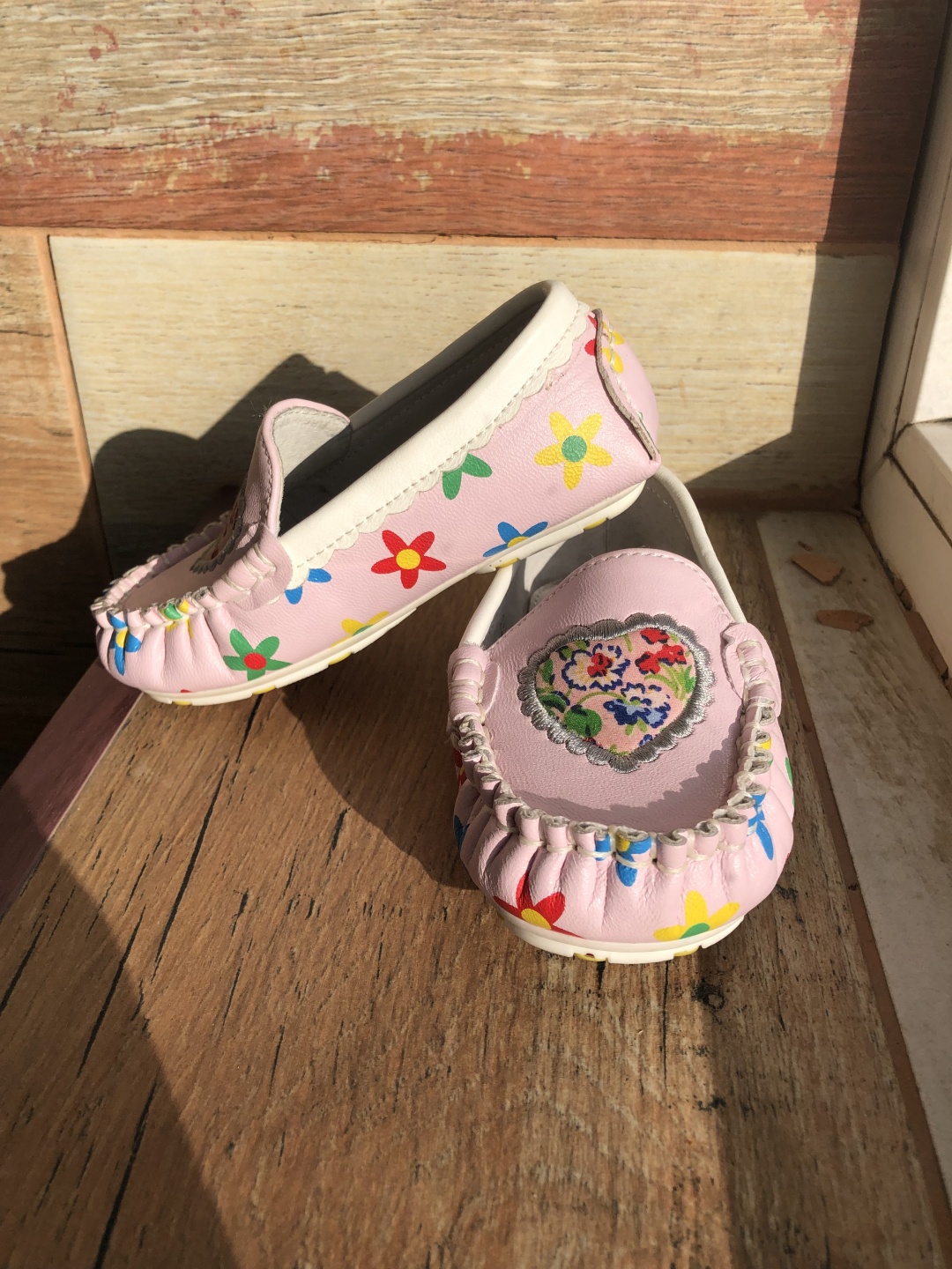 Мокасины Mini.ledi розовый