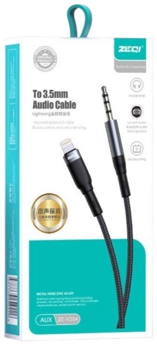Кабель Lightning - 3.5 mm jack 1 м