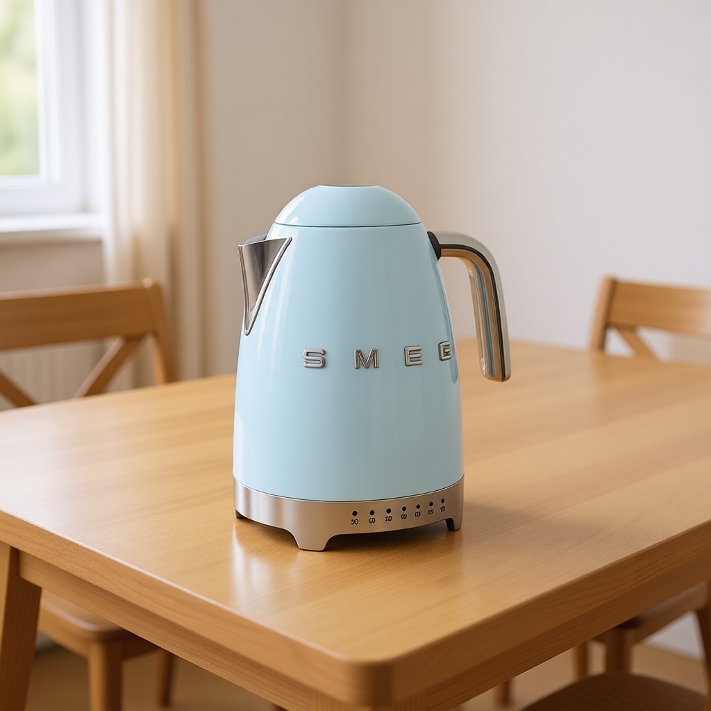 Электрочайник Smeg KLF04PBEU синий