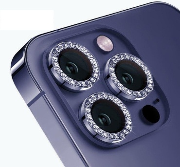 Стекло для Apple iPhone 15 Pro Max синий