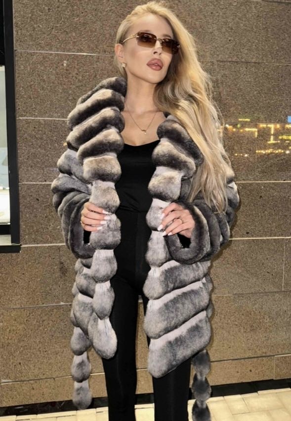 Шуба LILYY серый