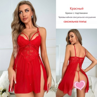 Платье красный