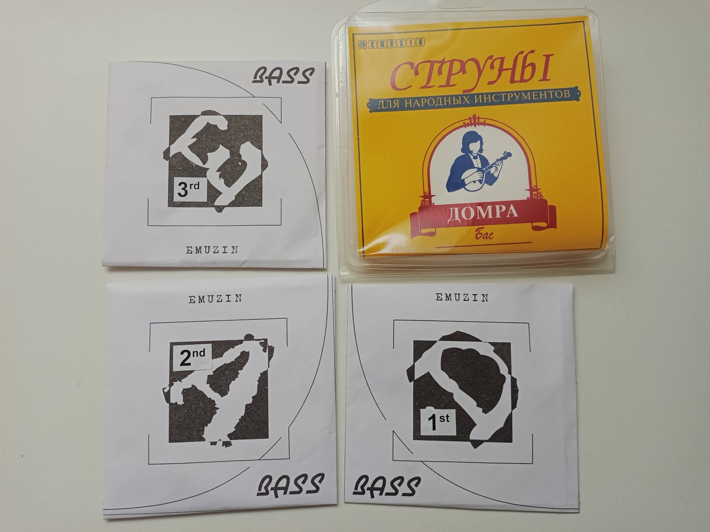 Струны Emuzin ДБ03 8-10