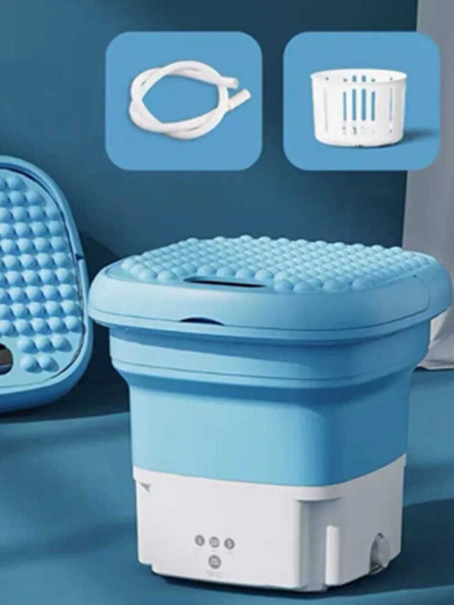 Стиральная машина Washing Machine голубой