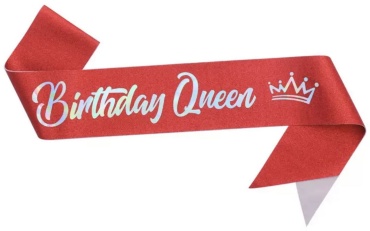 Лента Birthday Queen