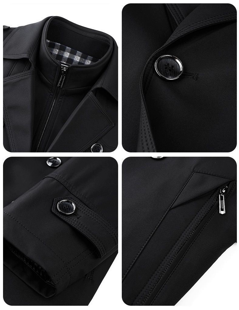 Тренчкот Urban Casual черный