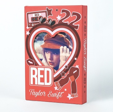 Блокнот Zadari Taylor Swift, A6, 98 л, красный
