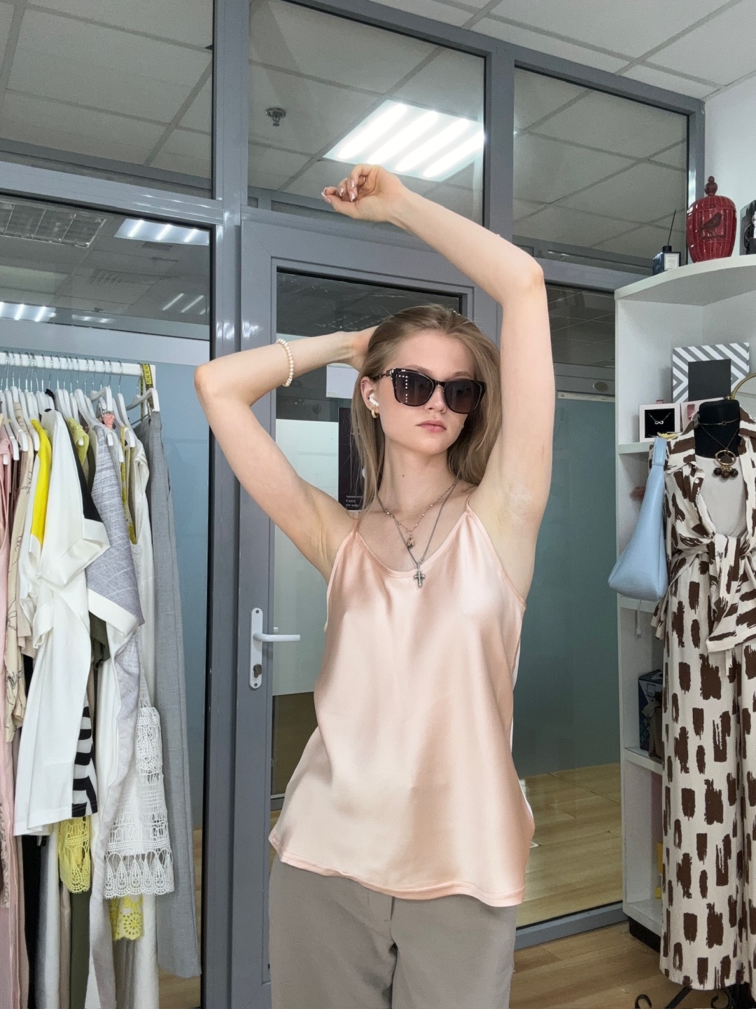 Топ SERPIL розовый