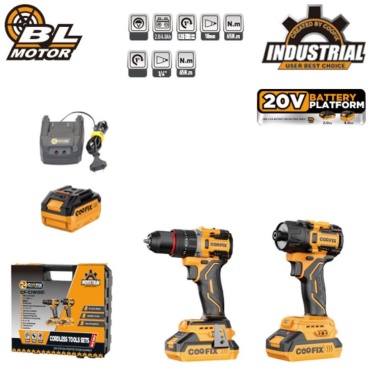 Наборы электроинструментов Coofix CF-CIW001 2 в 1