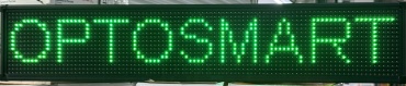 Бегущая строка OPTOSMART Green 20x135 см
