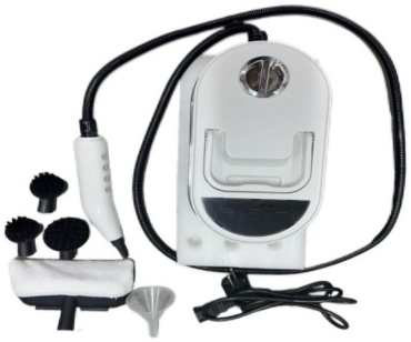 Пароочиститель HotFrost Hp76 белый, синий