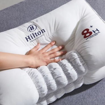 Ортопедическая подушка Hilton 40x60 см, гречневая шелуха, полиэфир, микрогель