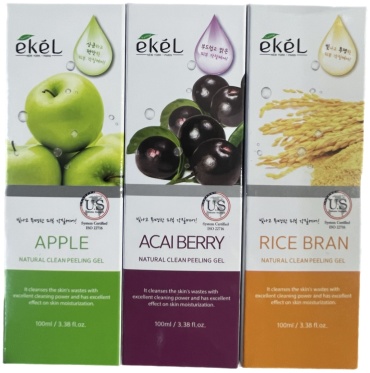 EKEL пилинг Apple Acai Berry Rice Bran 300 мл