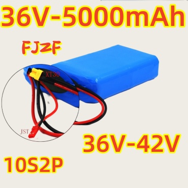 10S2P-B- FJZF 36V 5000mAh 10S2P 250W 350W 450W 42V литиевая аккумуляторная батарея Электрический скутер Unicycle Ebike с 15A BMS M365 Pro Extend Range 36V 10Ah