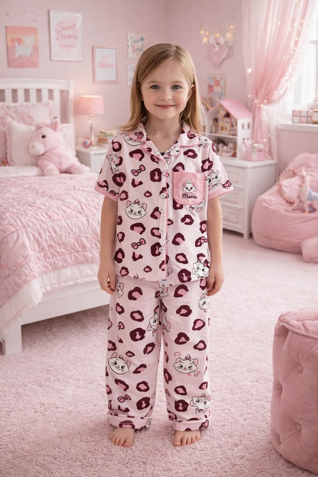 Пижама Hello Kitty розовый