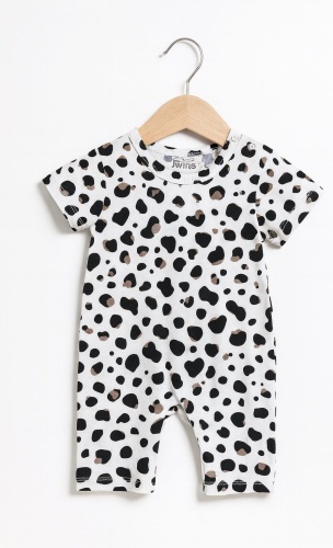 Песочник Twins Textile черный, белый