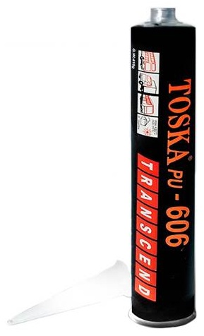 TOSKA клей-герметик PU-606 310 мл черный