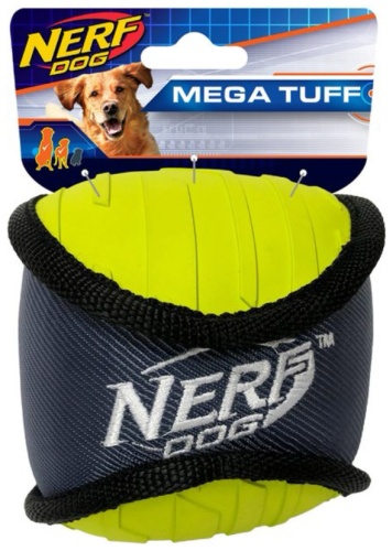Игрушка Nerf Dog мячик 846998038959 серый, зеленый