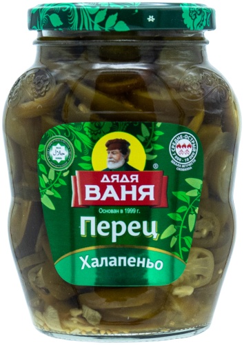 Дядя Ваня перец халапеньо 350 г