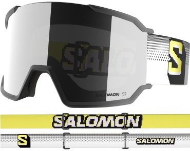 Маска горнолыжная Salomon S/View 3 L47921400 серый размер one size