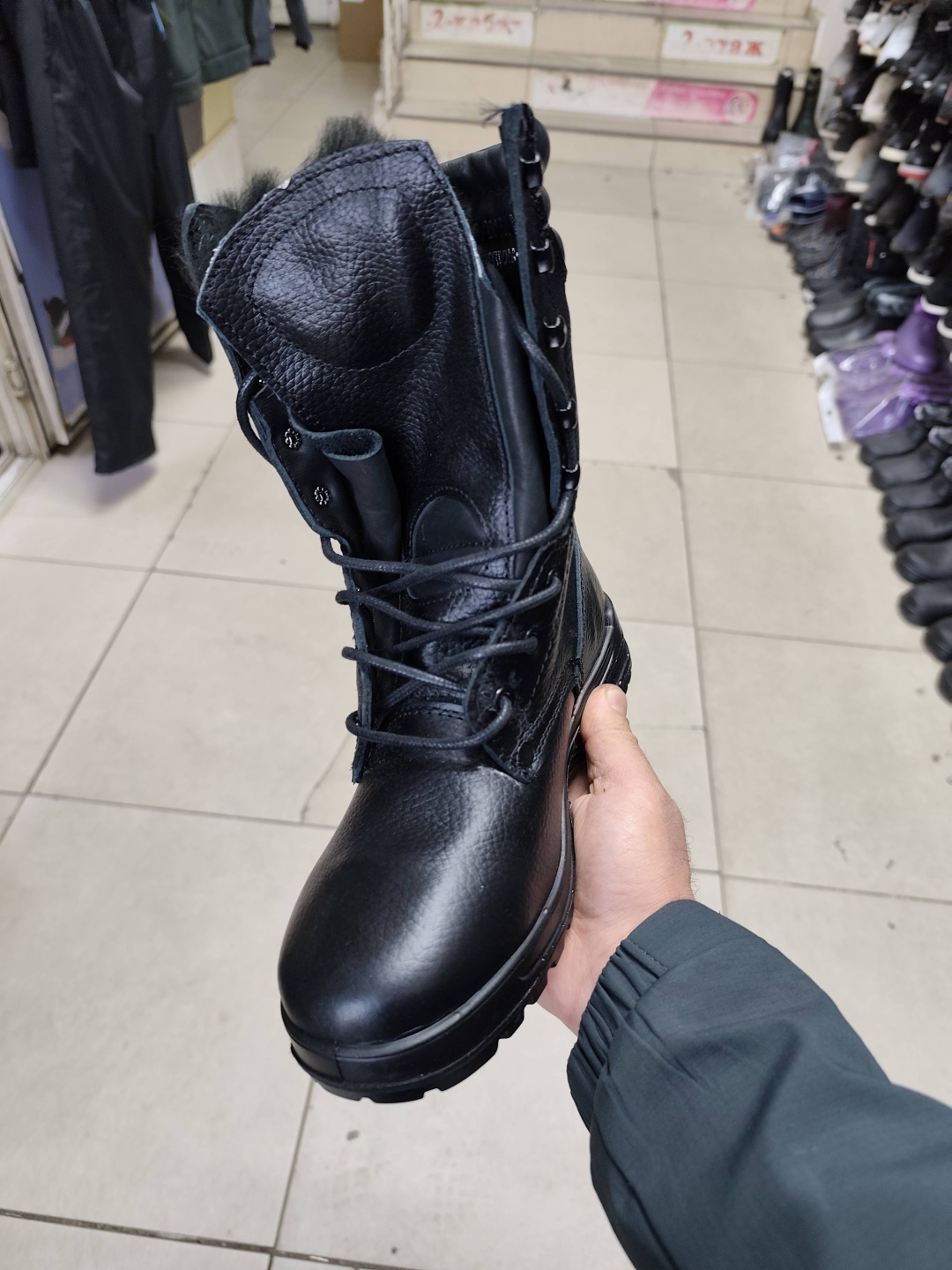 Ботинки WALKER черный