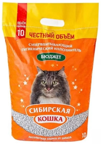 Наполнитель Сибирская Кошка 253381209 впитывающий 1 л