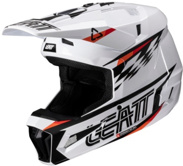 Leatt Leatt Мотошлем Moto 3.5 Helmet Kit белый YL белый, черный L