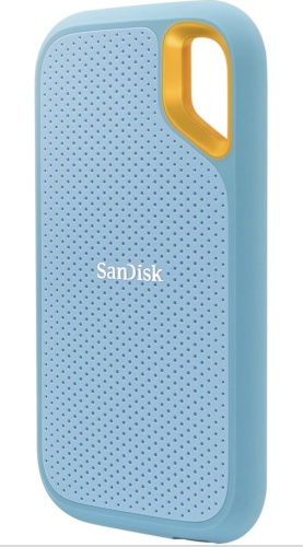 SanDisk SanDisk 1TB Extreme Portable SSD, Sky Blue - External Solid State Drive - SDSSDE61-1T00-G25B 1024 Гб