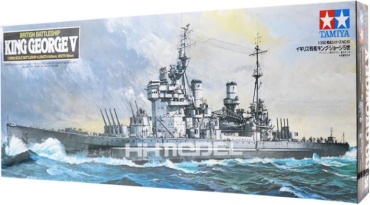 Модель Британский линкор, HMS King George V