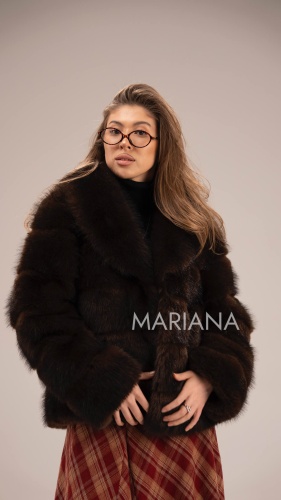 Шуба MARIANA коричневый