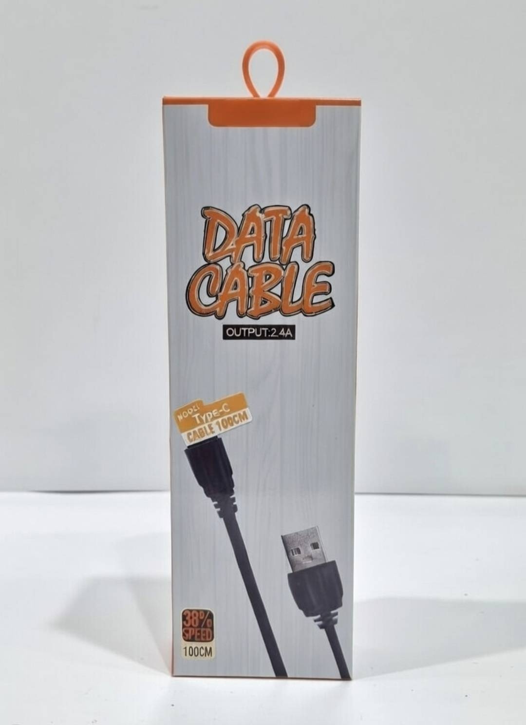 Кабель USB TypeC (M), 1 м, белый