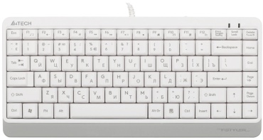Клавиатура A4Tech FK11-WHITE белый