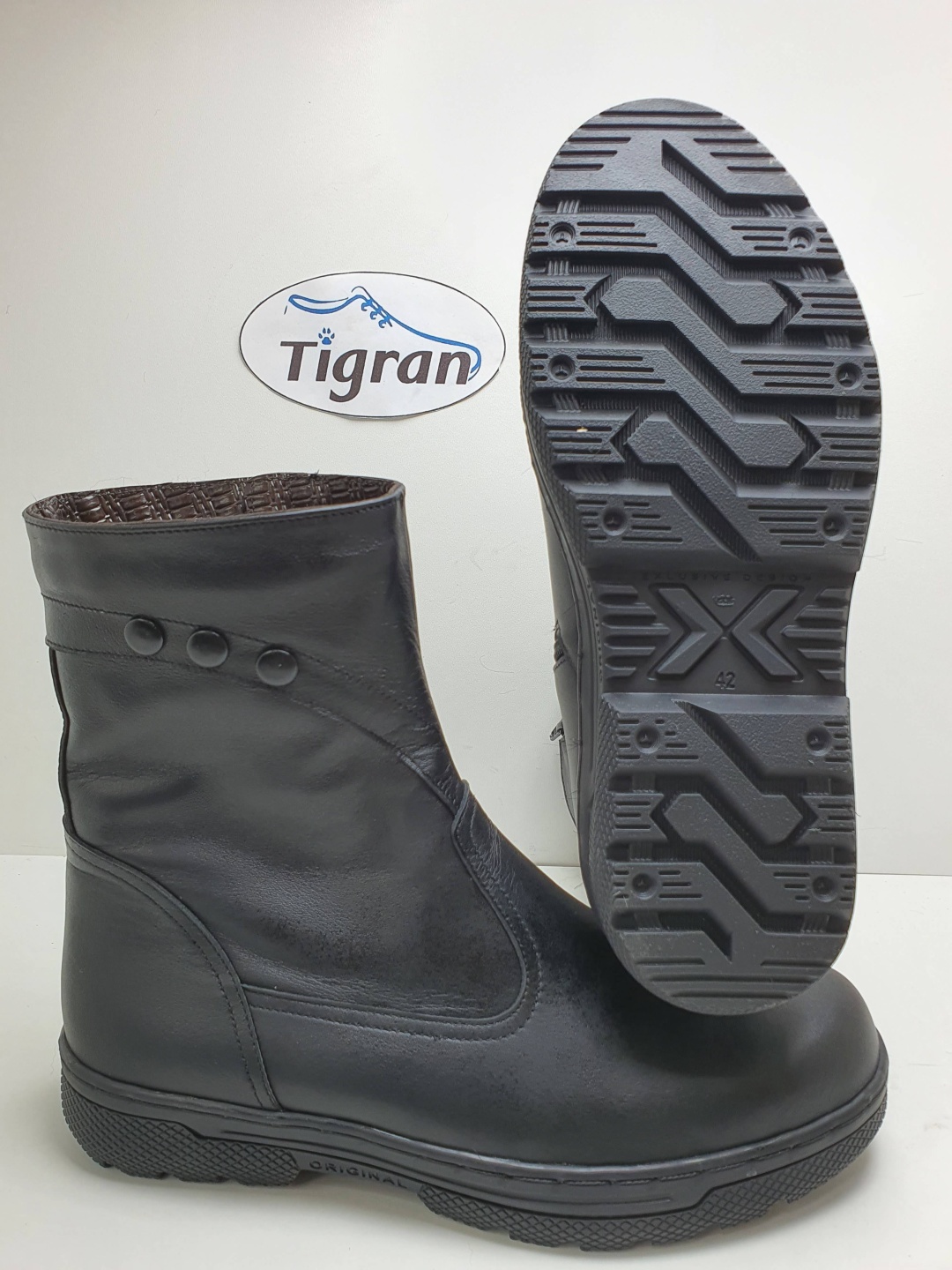 Сапоги Tigran черный