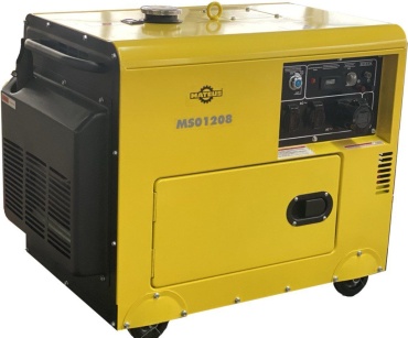 Электростанция дизельная Mateus 7.5 кВт 1 (220 В), MS01208