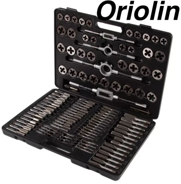 Набор метчиков и плашек Oriolin Forte Pro Max -5289 М18 1.5 мм, 110 шт