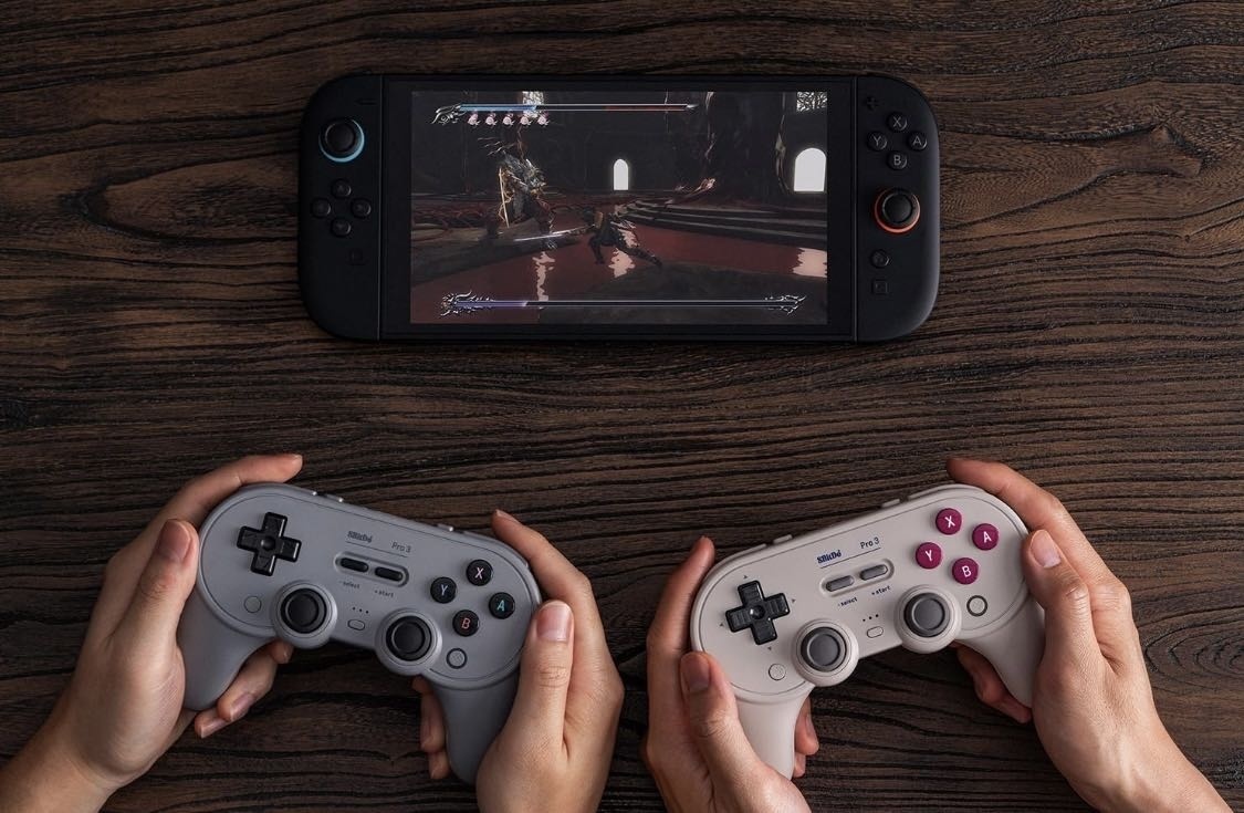 Игровой контроллер 8BitDo Pro 3 серый