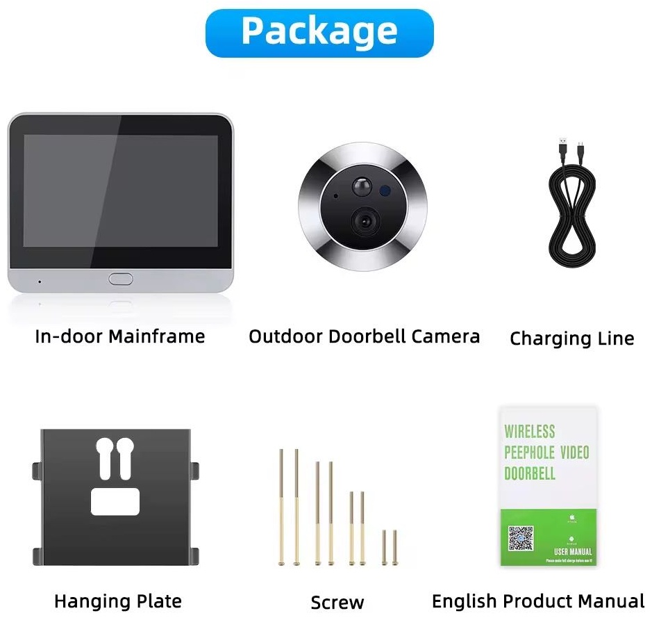 Дверной глазок Smart Tech 300PA