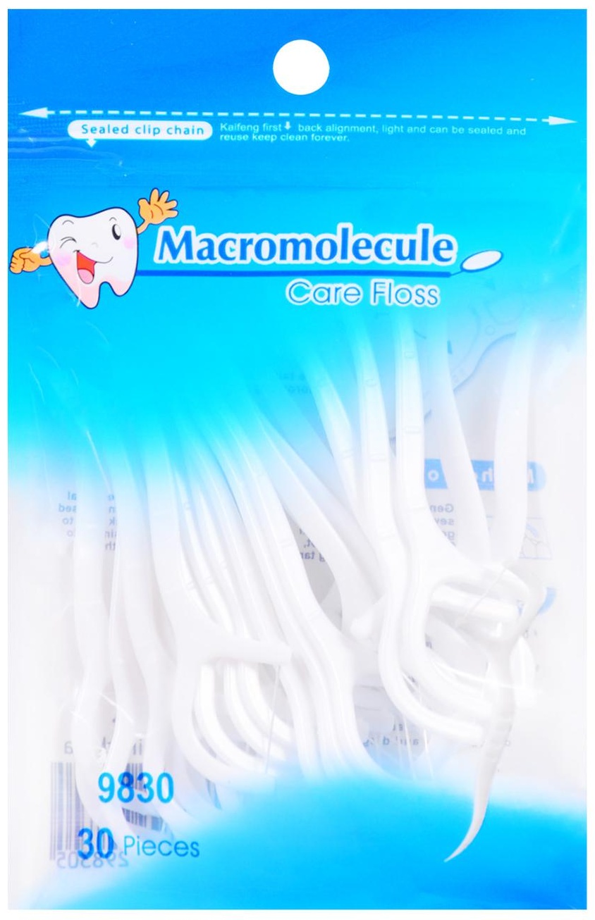 Зубная нить Macromolecule Macromolecule флоссер 74 м