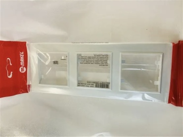 Makel Рамка для выключателей и розеток 3п Makel, белый