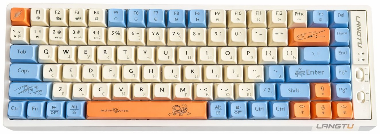 Клавиатура Langtu GK85 белый
