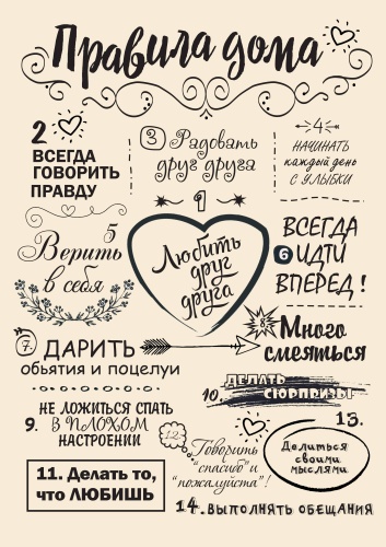SHERIEVA постер Постер для дома 21x30 см
